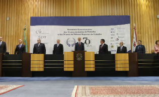 Presidentes da República e do TST abrem o Seminário dos 75 anos da JT e dos 70 anos do TST