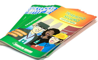 Justiça do Trabalho lança revista de passatempo sobre prevenção de acidentes