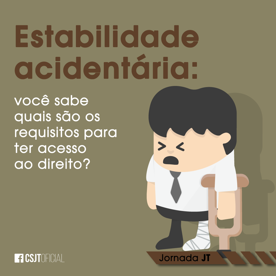 Estabilidade acidentária é tema do programa Jornada
