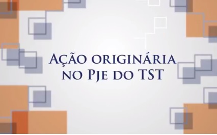 Tutoriais ensinam o público externo a protocolar uma ação originária no PJe