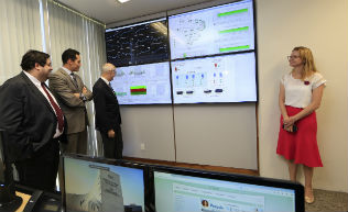 Sala de Monitoramento do PJe possibilita a verificação da saúde do sistema em cada Regional