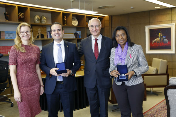 Presidente do CSJT convida relatores do Orçamento 2018 para visita ao CSJT