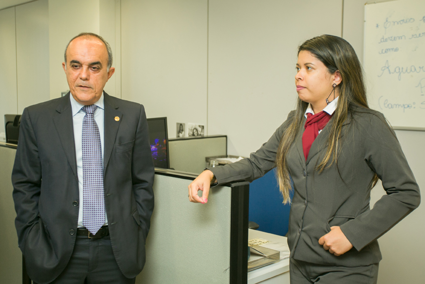 Ministro Cláudio Brandão inicia os trabalhos na Ouvidoria do TST/CSJT