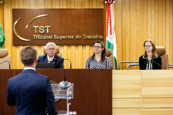 Candidatos aprovados no Concurso Nacional da Magistratura do Trabalho participam de audiência de opção de lotação