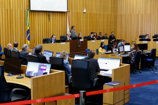 CSJT divulga pauta da 3ª Sessão Ordinária que será realizada nesta sexta-feira (31)