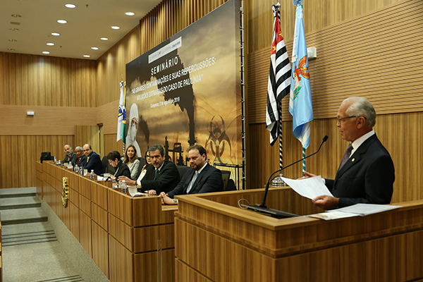 Presidente do TST e do CSJT participa de seminário sobre casos de grandes contaminações