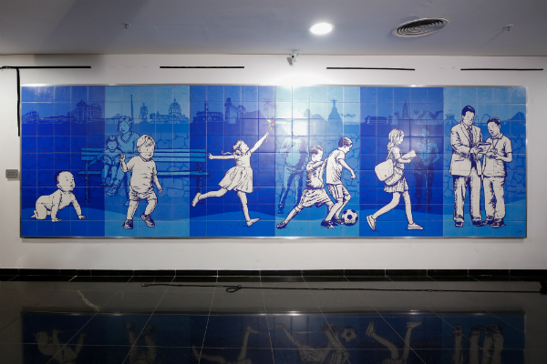 TST inaugura painel “Evolução Cidadã”, do artista Toninho Eusébio
