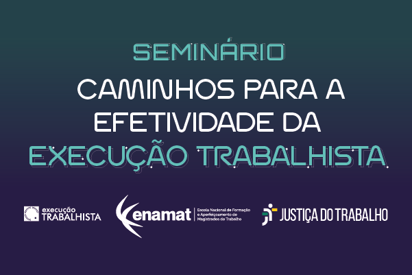 Cartaz de divulgação do seminário