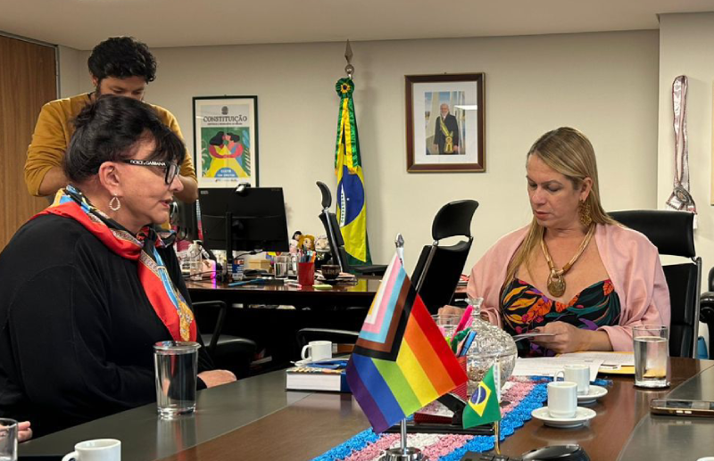 Programa de Equidade da Justiça do Trabalho realiza visita institucional à secretária nacional de direitos da pessoas LGBTI+